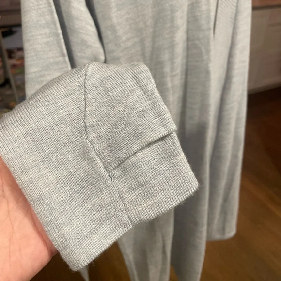 Lululemon Blissful Zen Sweater Heathered Starlight size 10 Merino Wool - Picture 10 of 14